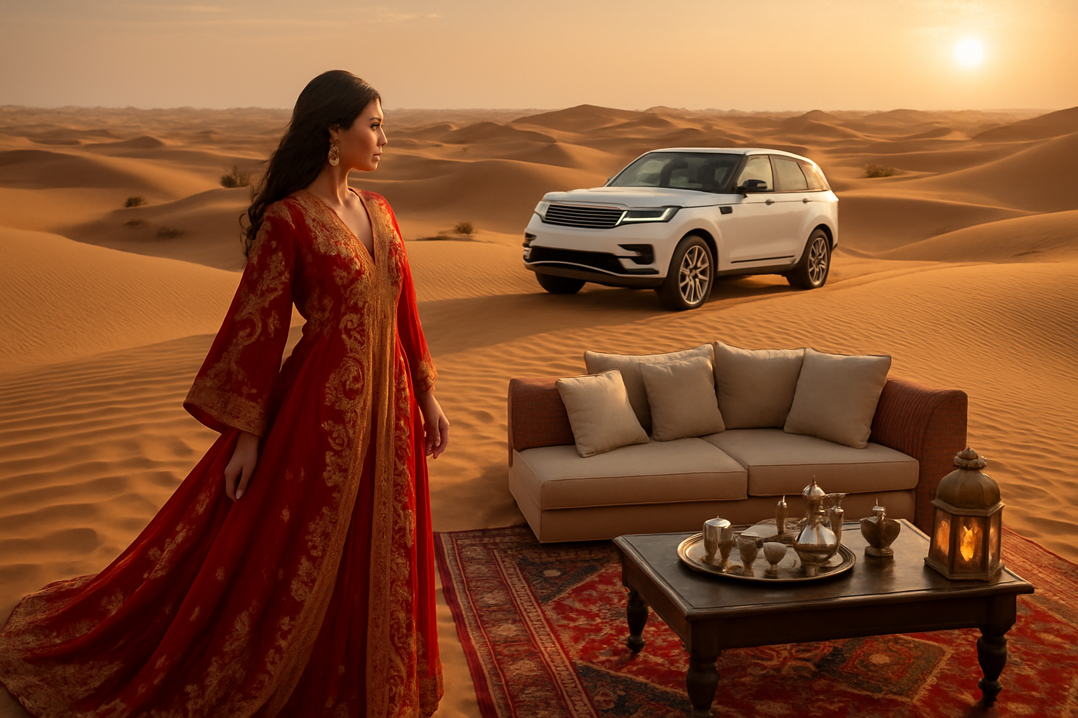 Luxury desert safari adventure in Dubai